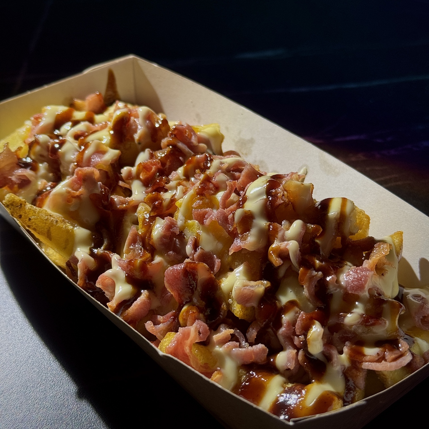 Макфрайз с беконом