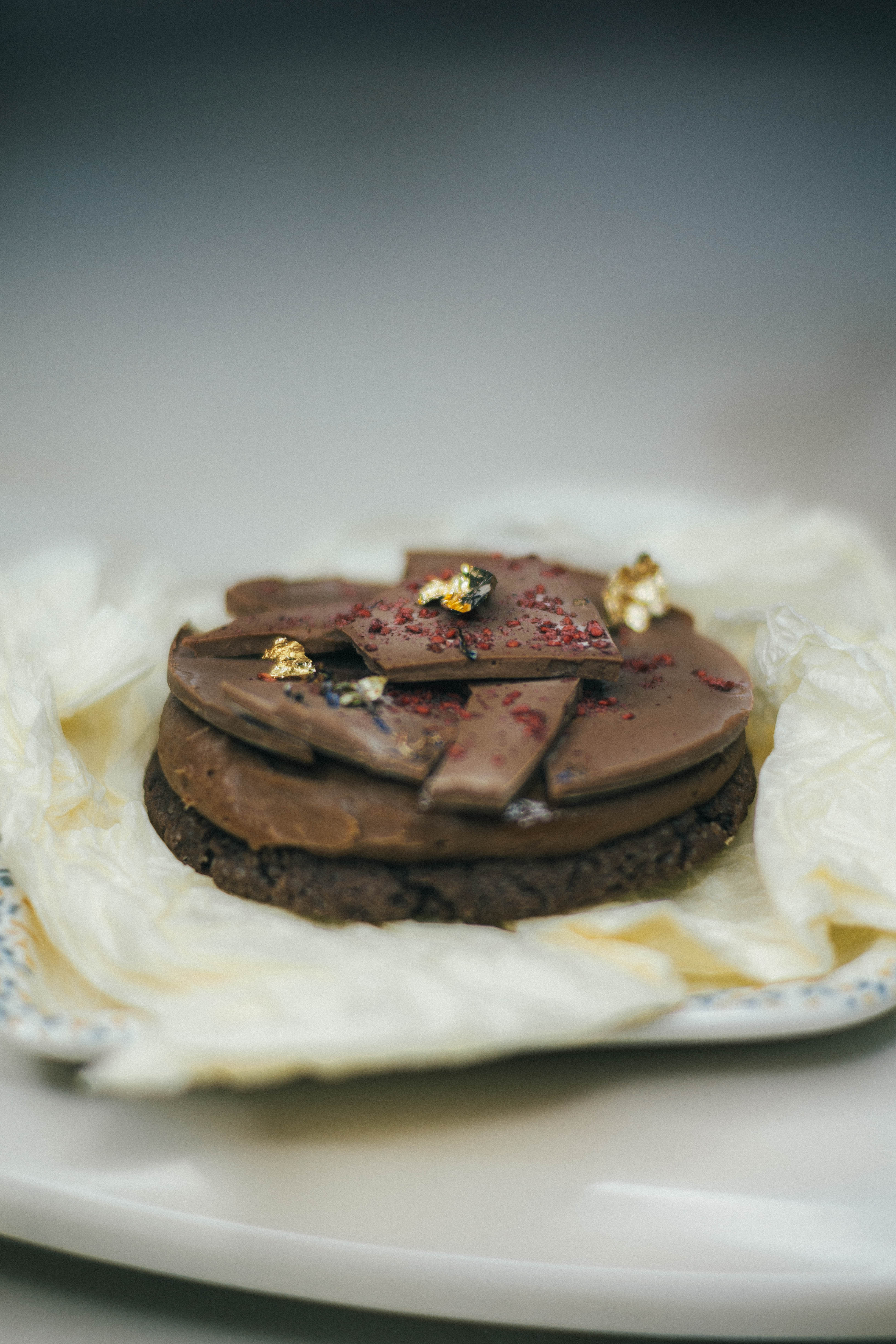 Авторское печенье кофе-малина