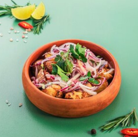 Оджахури из куриного бедра