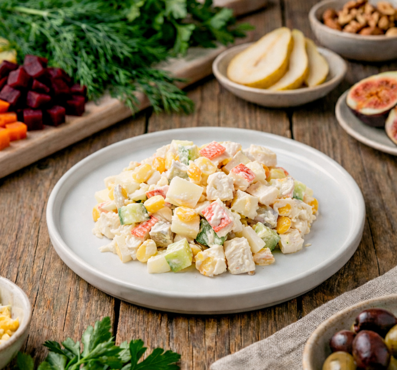 Салат из крабовых палочек