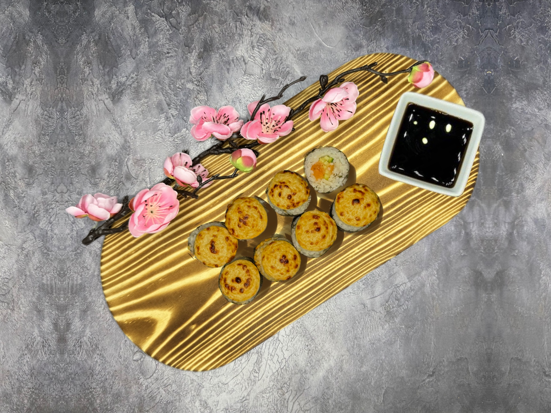 Макий с тунцом (грибной)