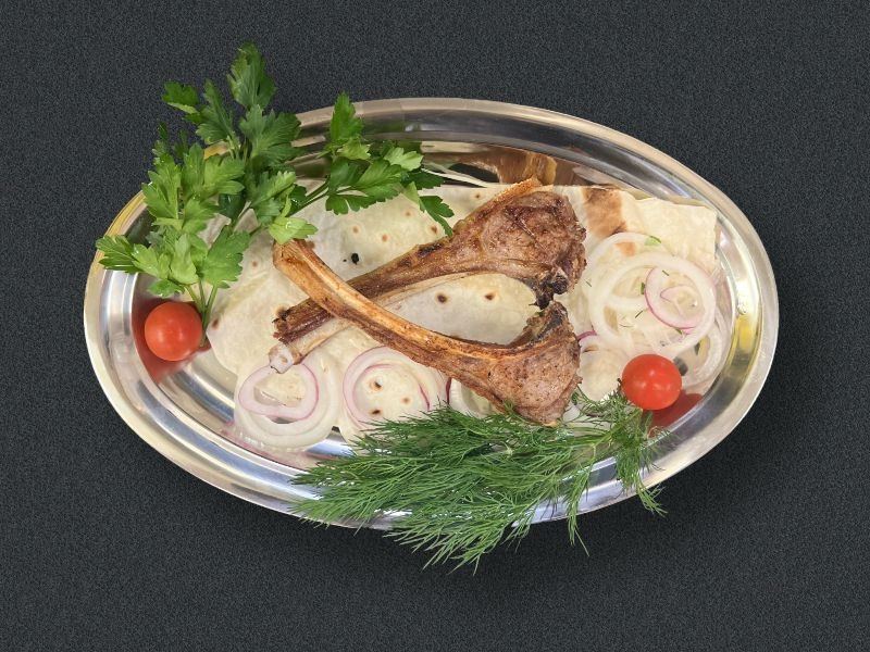 Шашлык из бараньей корейки