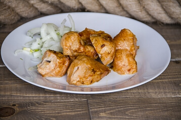 Шашлык из куриного филе
