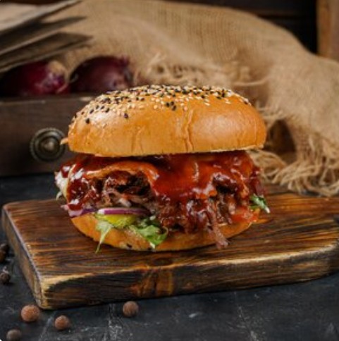 Бургер Чак-ролл cheese комбо