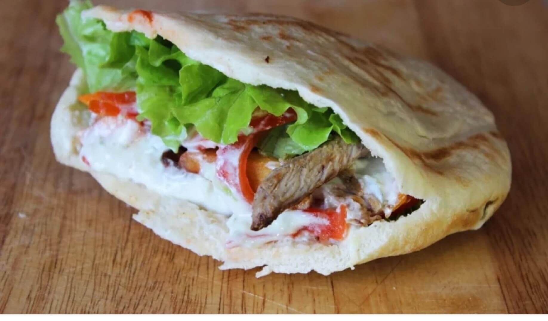 Бурмач в лепешке (Курица) 