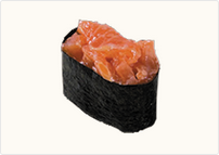 Суши острая с лососем