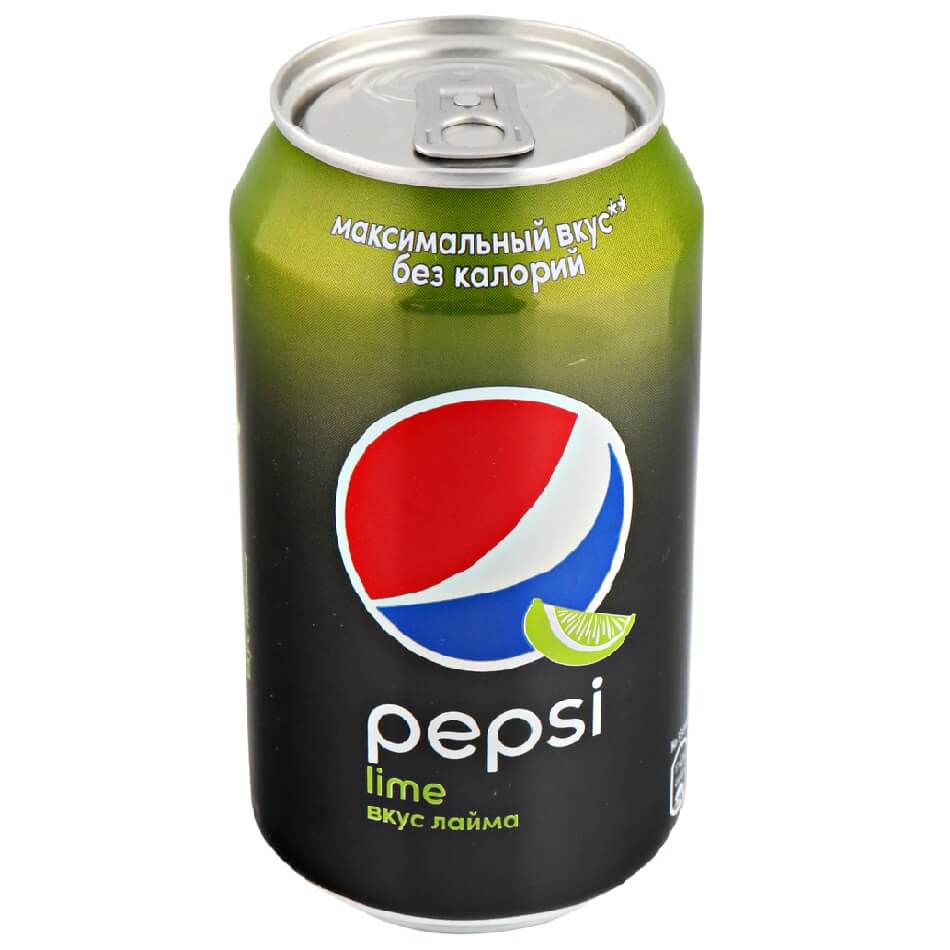PEPSI Black Lime 0, 33 л.
