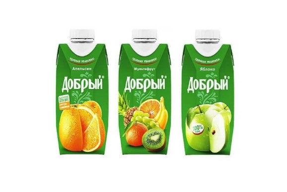 Сок добрый 0.33 в ассортименте