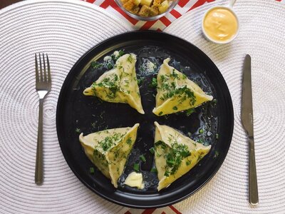 Манты с индейкой и курицей 280 г