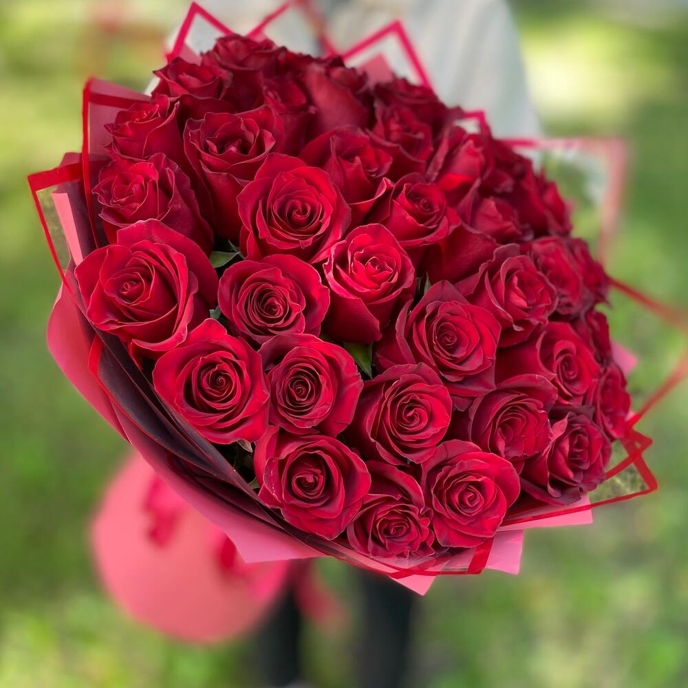 35 роз премиум