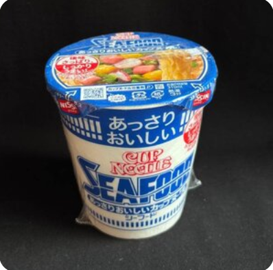 Японская лапша Nissin с морепродуктами