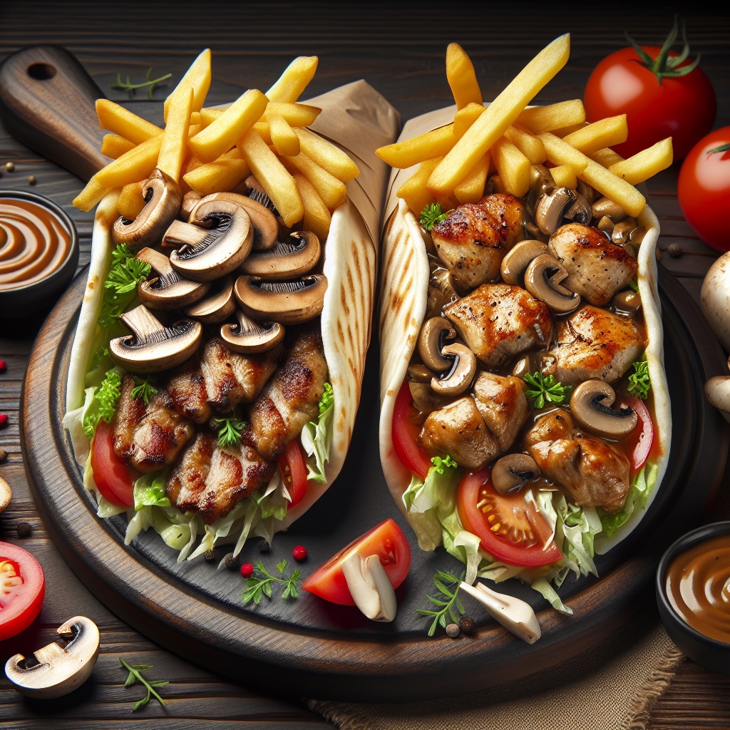 Рим грибная с курицей