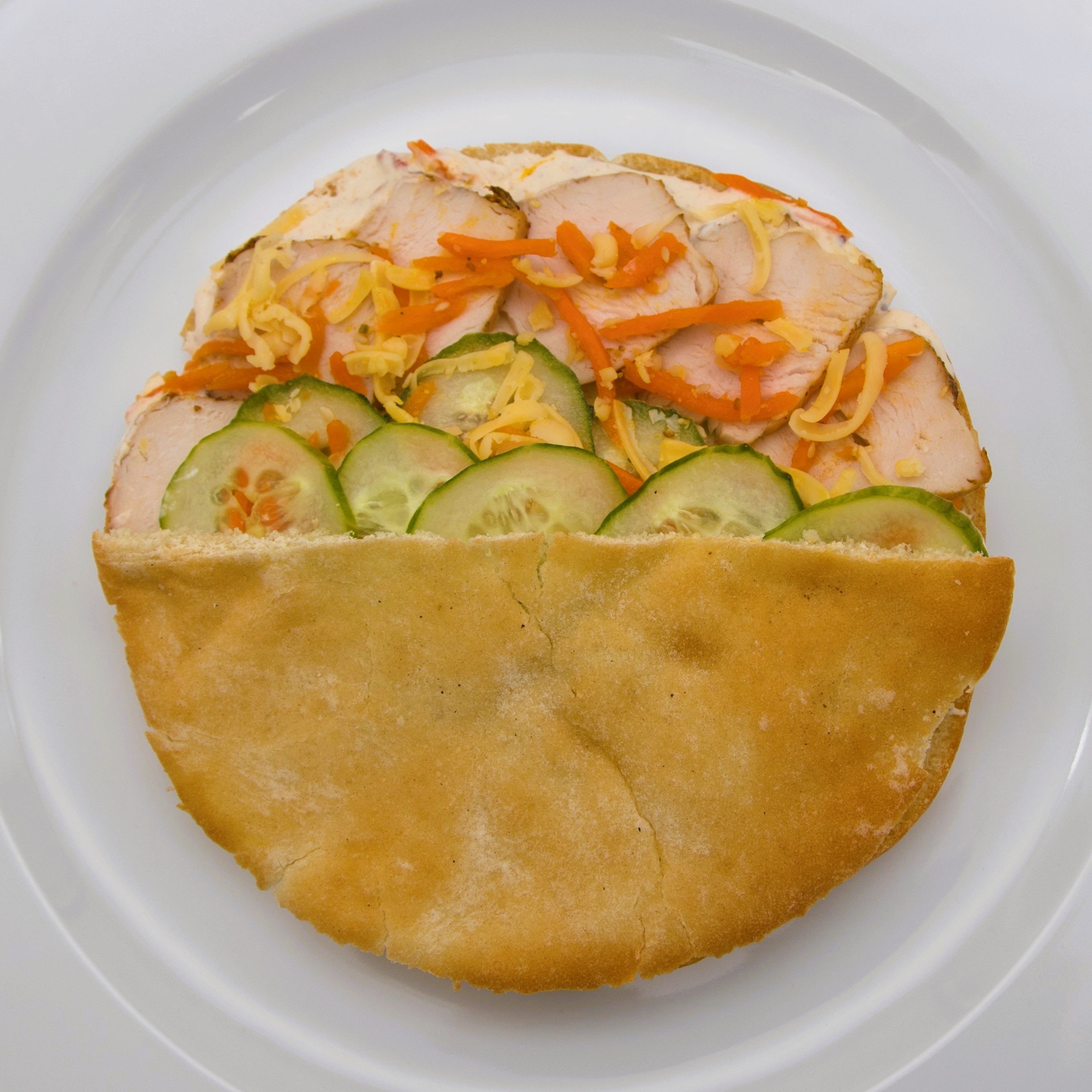 СПАЙСИ ПИТА С КУРИЦЕЙ СРЕДНЯЯ