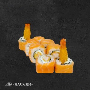 Филадельфия с темпурной креветкой
