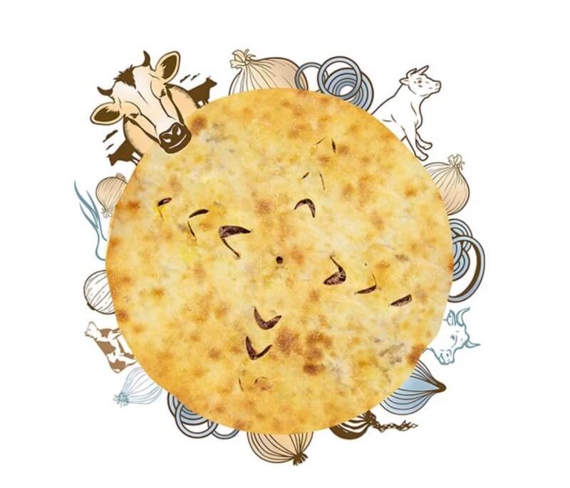 Пирог с говяжьим фаршем