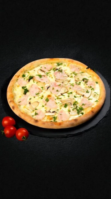 Пицца Ветчина и грибы 30 см