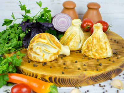 Хинкали жареные