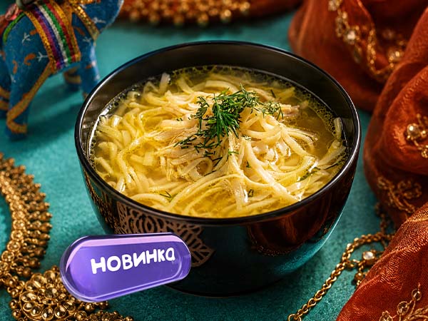 Суп лапша Чикен Карри