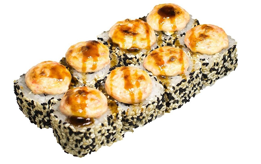 Ролл запеченный с кальмаром