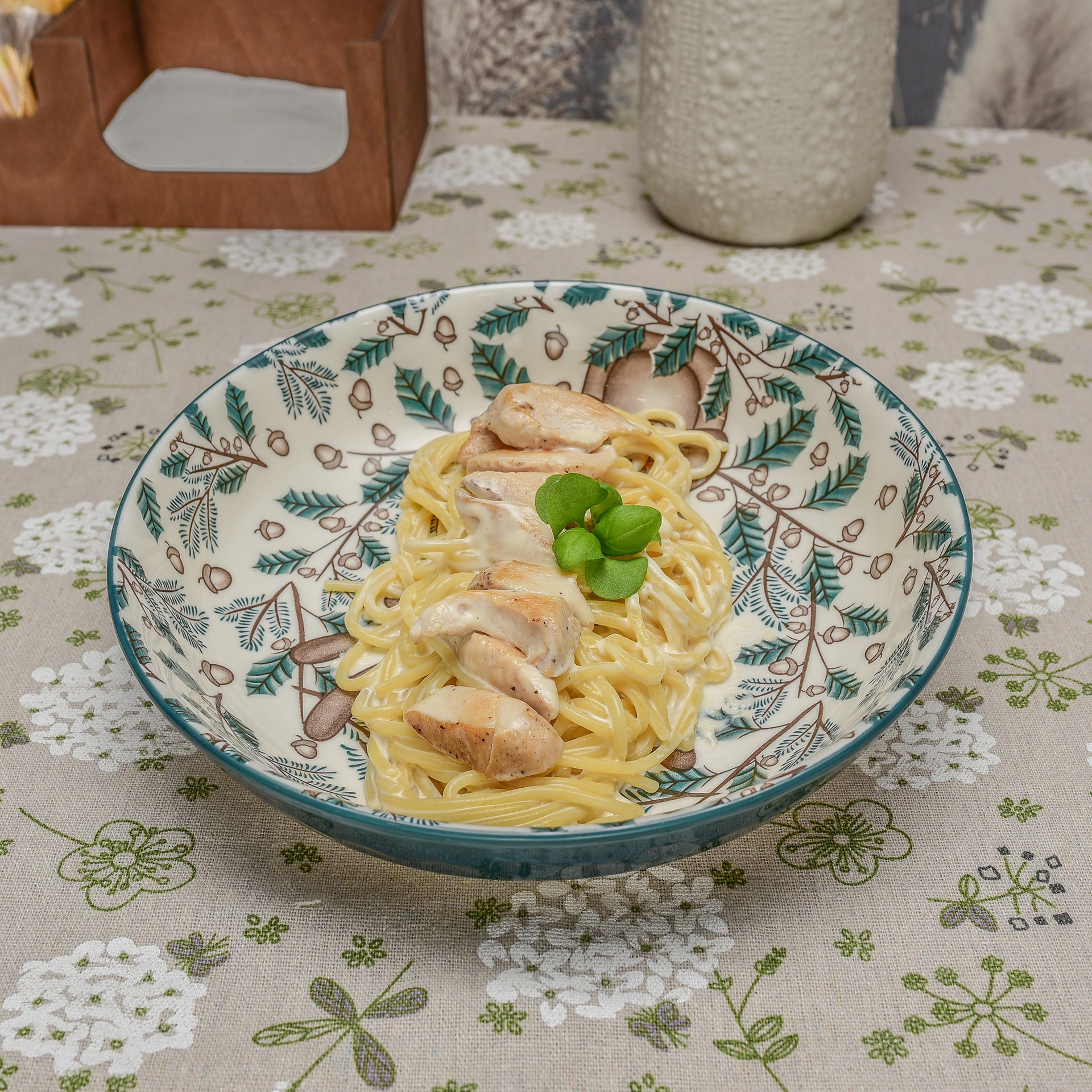 Детская паста с курицей