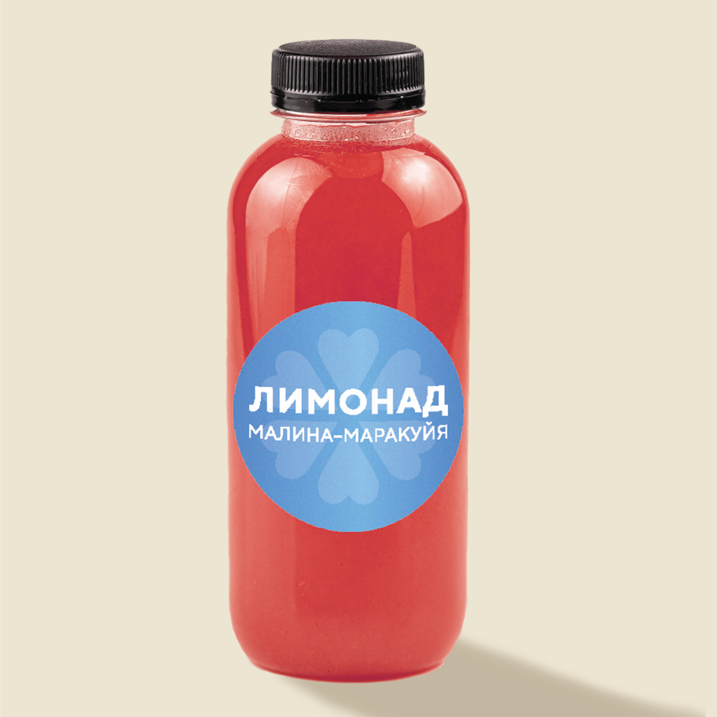 Лимонад малина-маракуйя