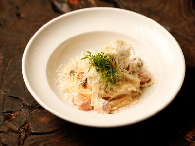 Тальятелле с морями