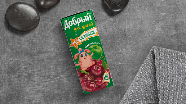 Сок Добрый 200 мл яблоко-вишня