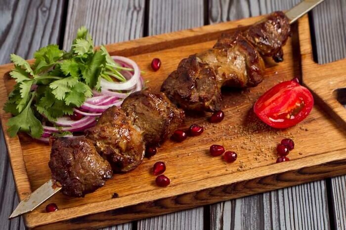 Шашлык из баранины (мякоть)