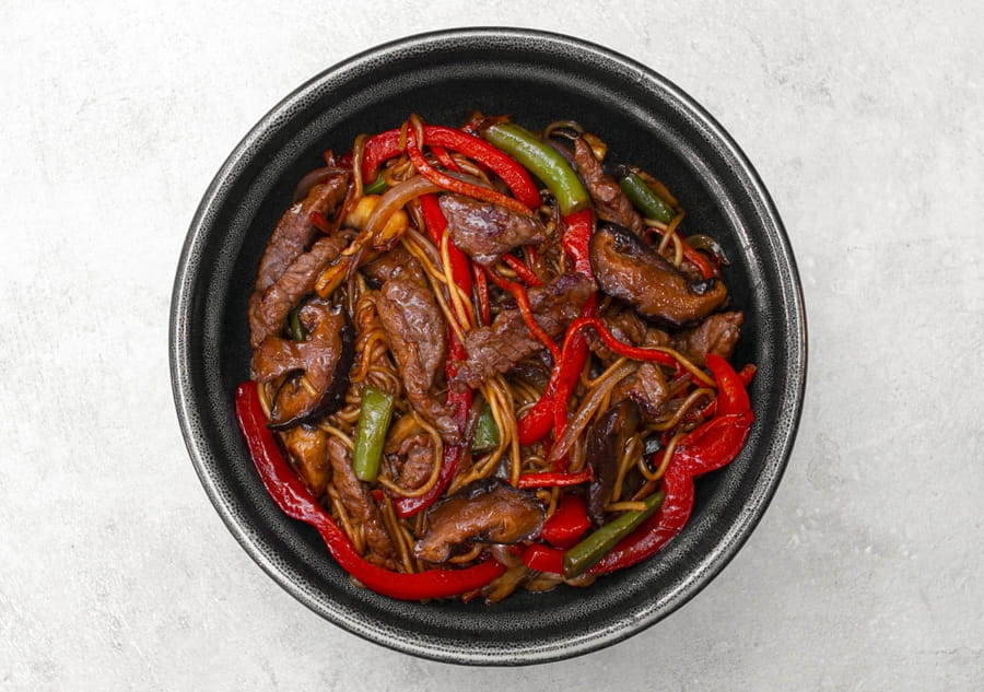WOK №7 Рамен с говядиной