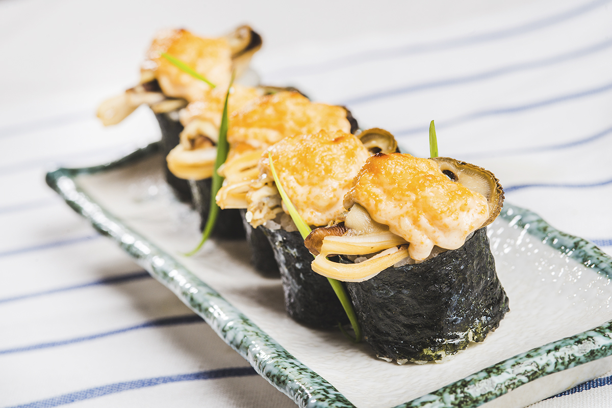 Оки-токи с мидиями