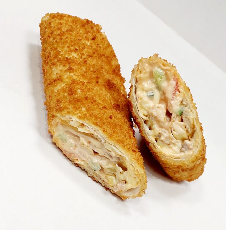 Шаурма в кляре с креветкой