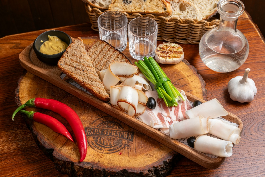 Три вида сала