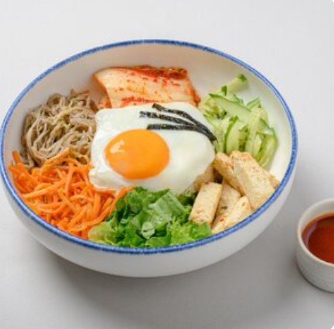 Пибимпаб с тофу