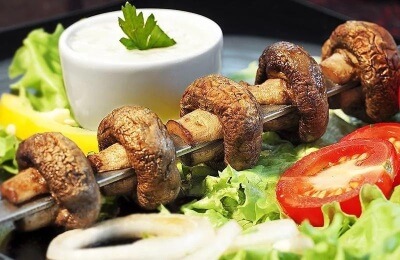 Шашлык из грибов
