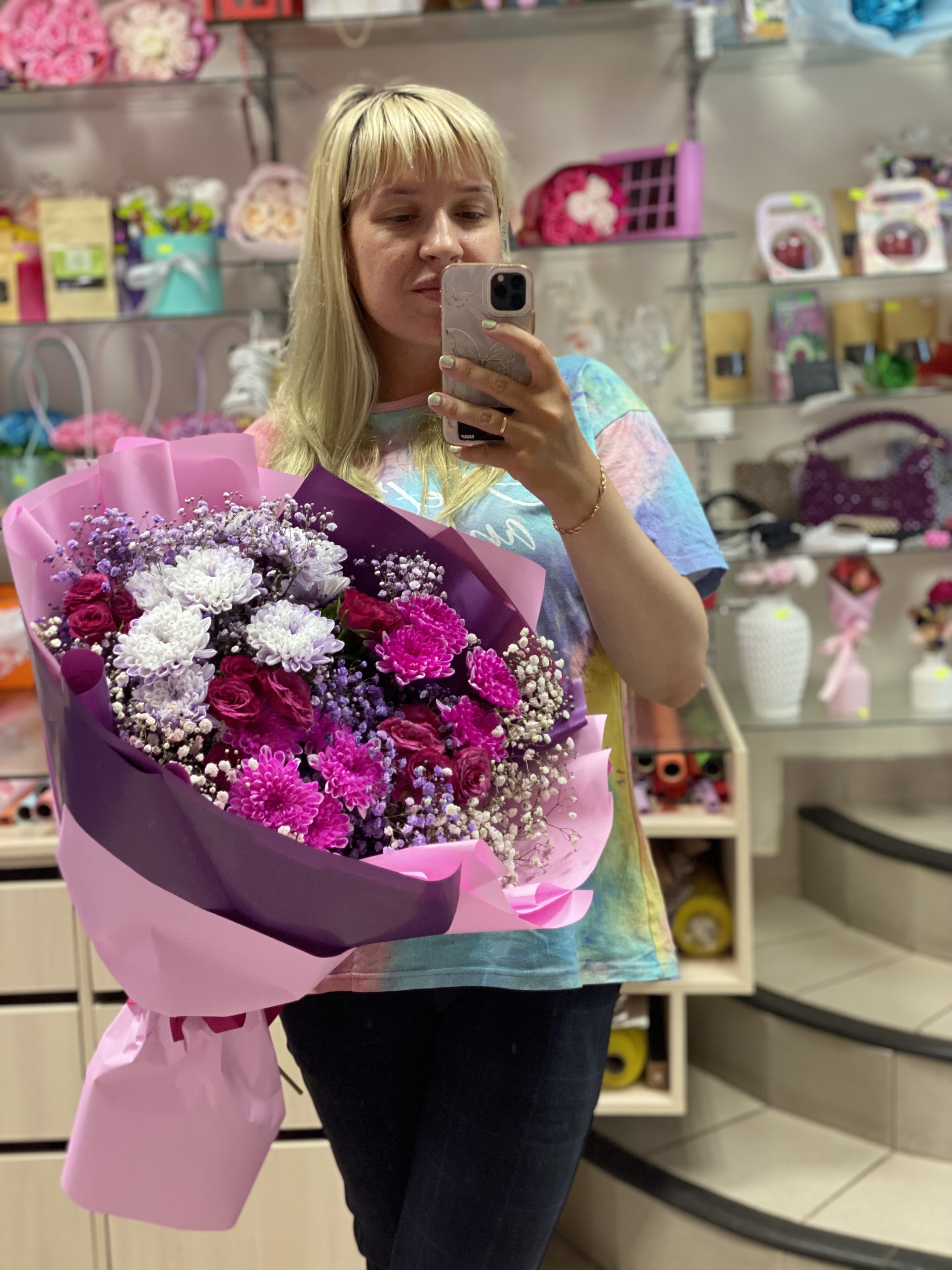 Букет маме , любимой