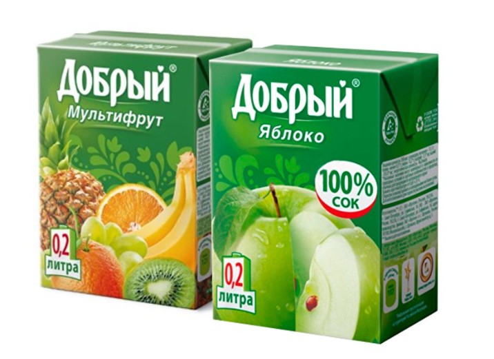 Сок «Добрый» (в ассортименте)