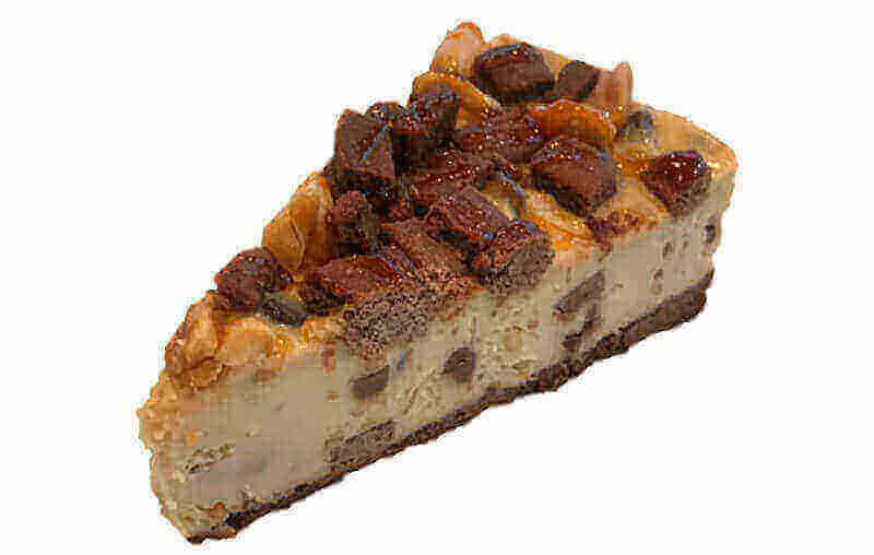 Чизкейк Нью-Йорк карамельный с арахисом