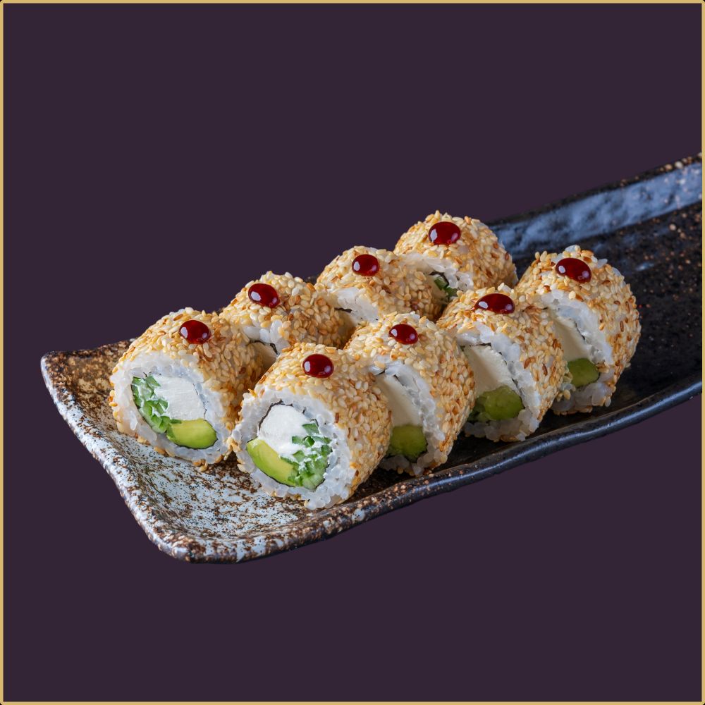 Ролл Авокадо c огурцом сливочный