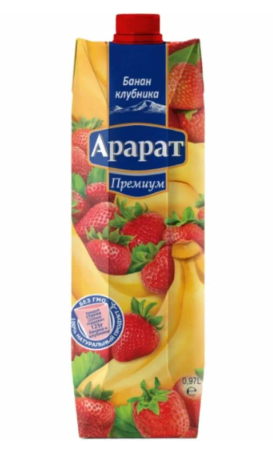 Сок Ararat Банан- Клубника