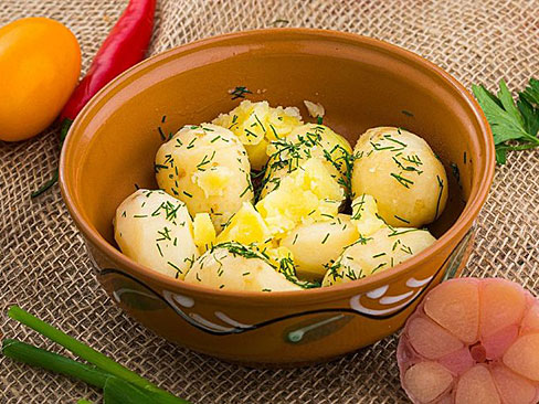 Картофель отварной