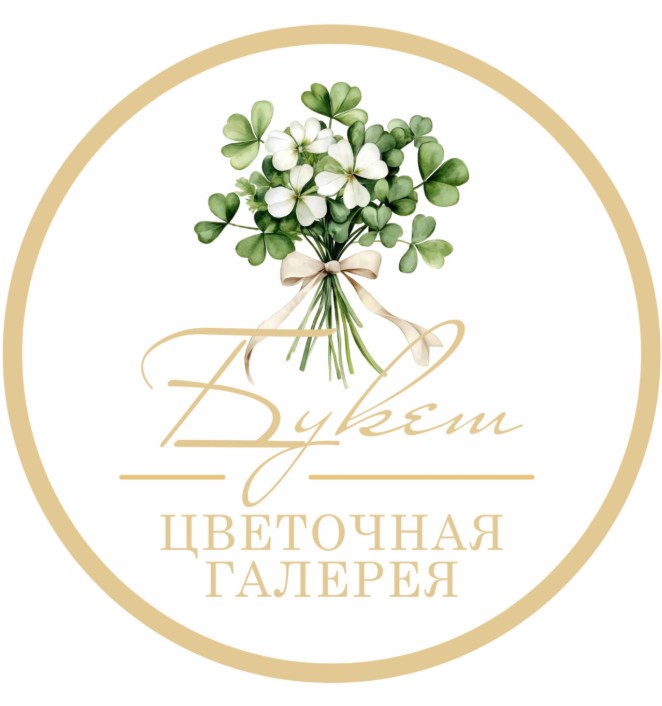 Цветочная галерея «Букет» - логотип