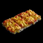 Японская пицца с курицей