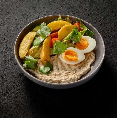 Салат с риетом из тунца