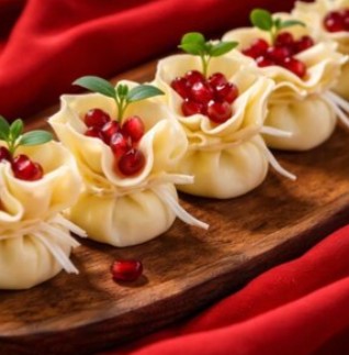 Сырные мешочки