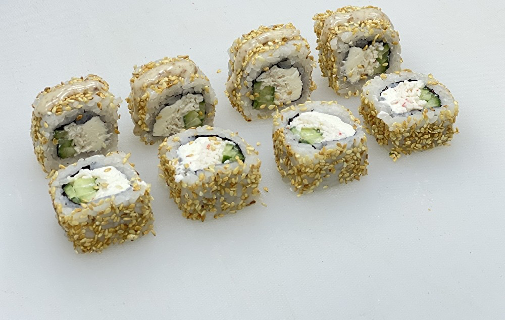 Ореховый в кунжуте с огурцом