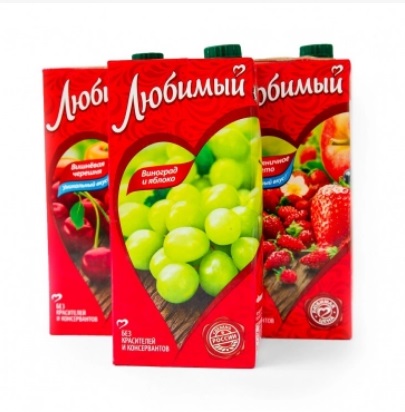 Сок Любимый 1 л