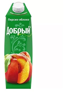 Сок «Добрый» персик.1 л
