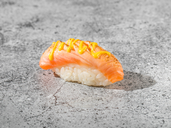 Опалённый лосось