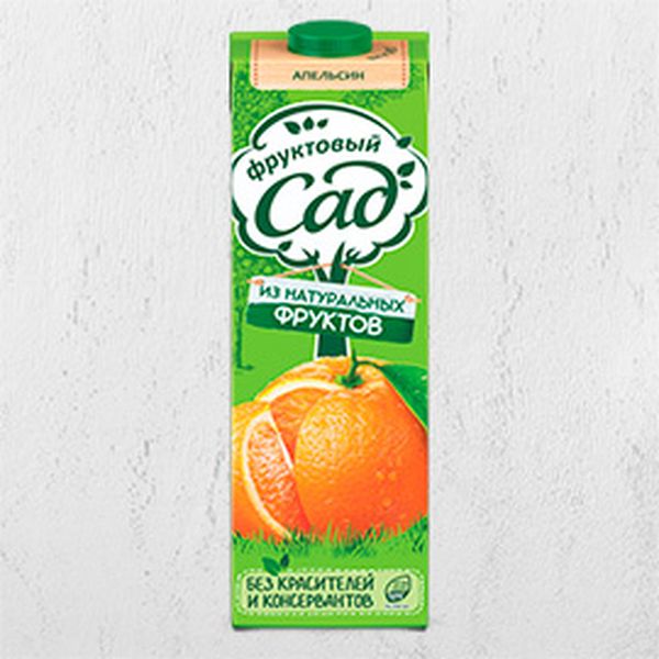 Сок Фруктовый Сад Апельcин