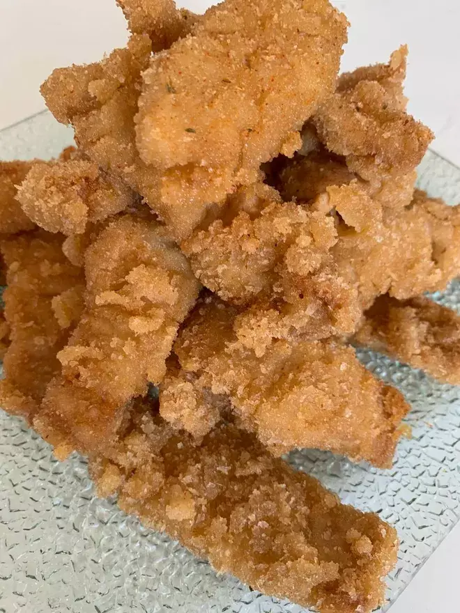 Свинина в сухарях